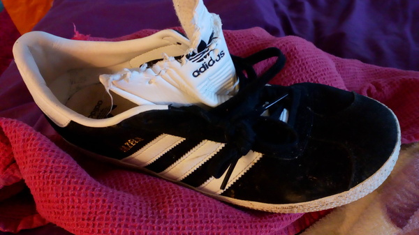 Adidas gazelle II junior 4.5 black
