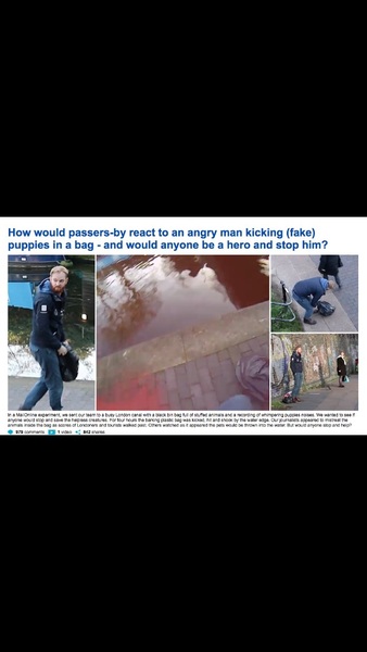 Daily Mail Social Experiments