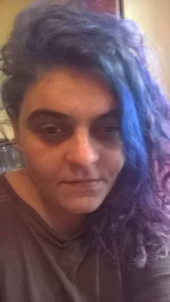 Too old for purple hair?
