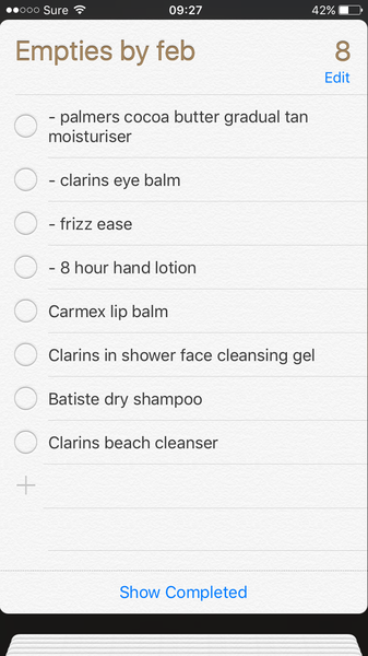 Ashamed of my beauty product hoard - part 4