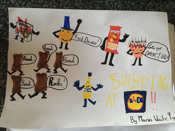 Calling all artists aged 5-12 - Lidl need your art for their new kids trolleys - £100 to be won! NOW CLOSED