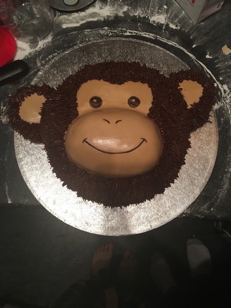 How should I store a cake overnight?