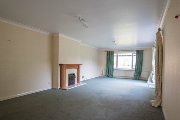 where would you put stuff in this living room?