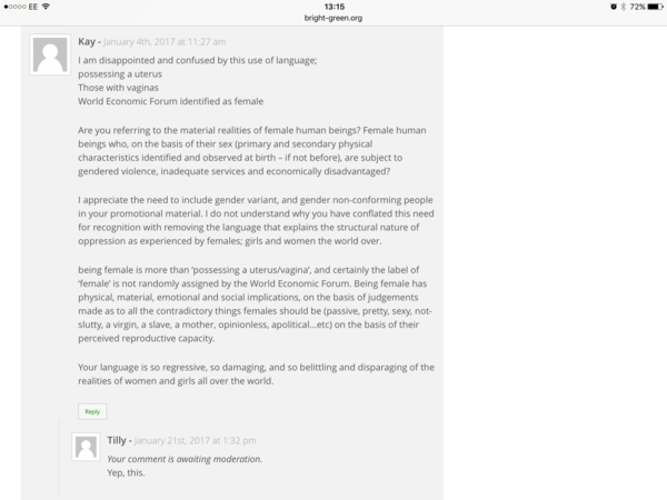 'Progressive' Green Bollocks again