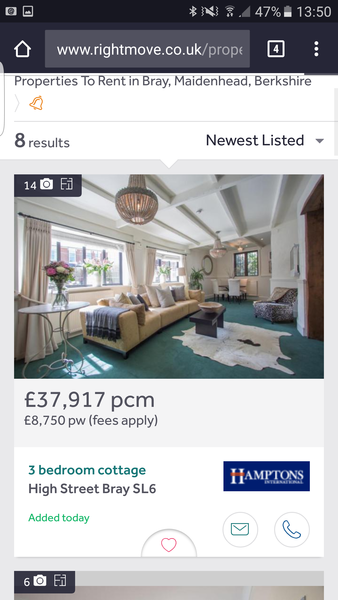 HOW much?! (3 bed cottage)