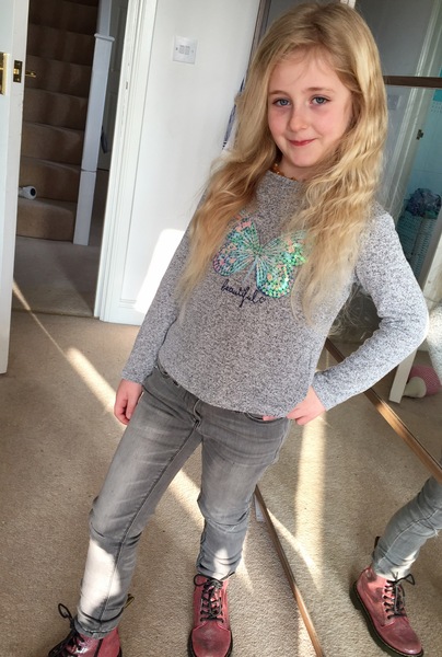 Help me dress my tom-boy for the school disco!
