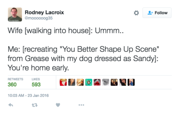 My husband has just caught me doing something terrible and embarrassing...