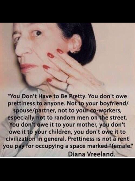 Is there any point in ugly women wearing make-up/ dressing up? Is jewellery OK?