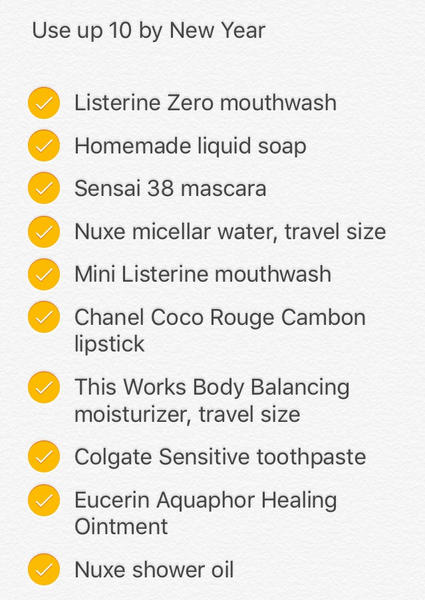 Ashamed of my beauty product hoard - part 4