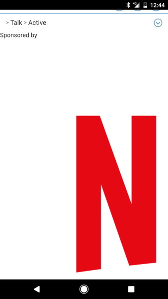 Is mumsnet sponsored by Netflix now?