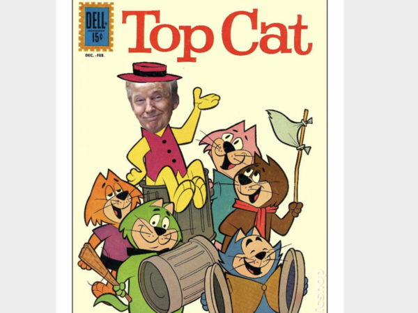 to think you should ignore people having a go at you if you are the President Elect of the USA