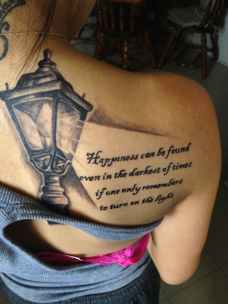 To get a Harry Potter tattoo?!