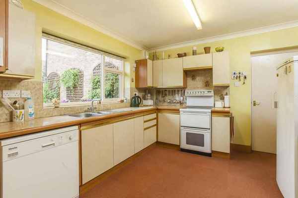 How can i make this kitchen bearable for a few months ....?