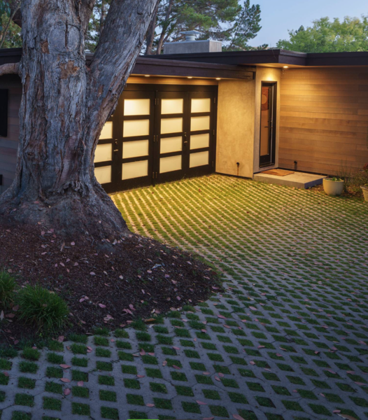 Does anyone have a green/planted driveway?