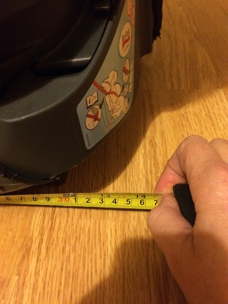 Question about Joie car seats (high backed booster)