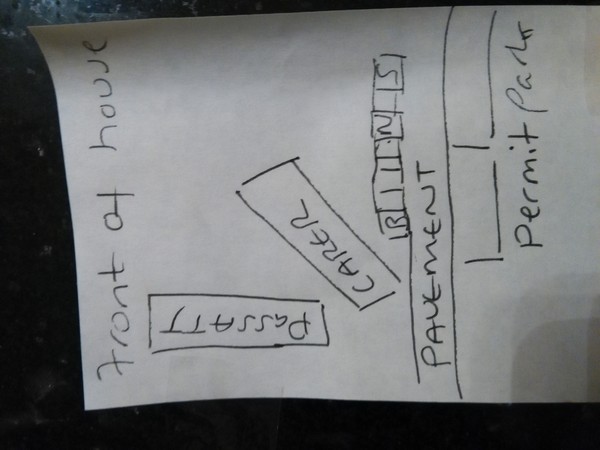 neighbour using my drive when I'm out.