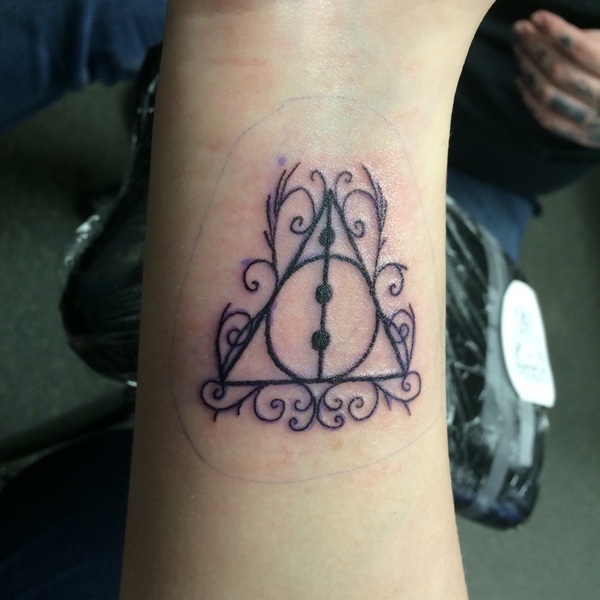To get a Harry Potter tattoo?!