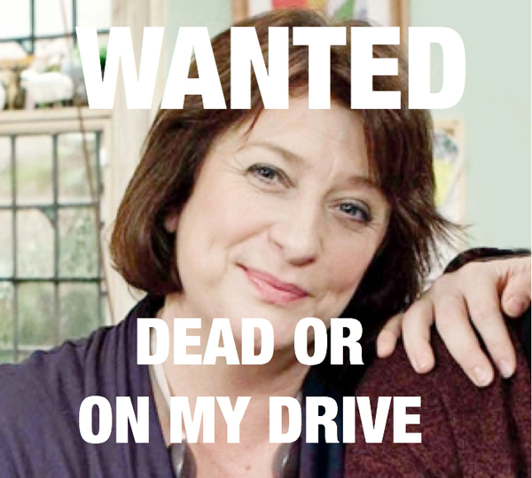 neighbour using my drive when I'm out.