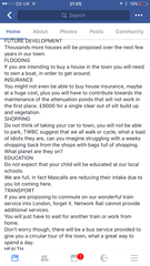 To think that people who object to planning applications for new homes are selfish