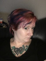 Too old for purple hair?