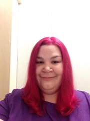 Too old for purple hair?