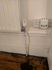 Radiators with high skirting boards