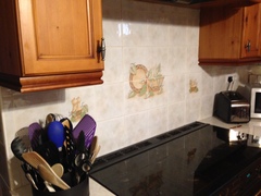 Painting tiles
