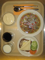 to show you these pictures of Danish children's packed lunches?