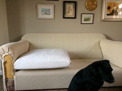 Has anyone given their sofa a makeover?