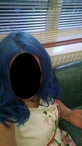 Too old for purple hair?