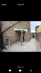 Help with Tiny patio/dark London brick needed