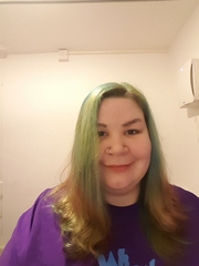 Too old for purple hair?