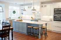 Painted kitchen for 2017