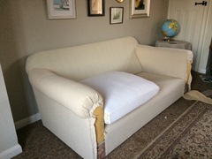 Has anyone given their sofa a makeover?