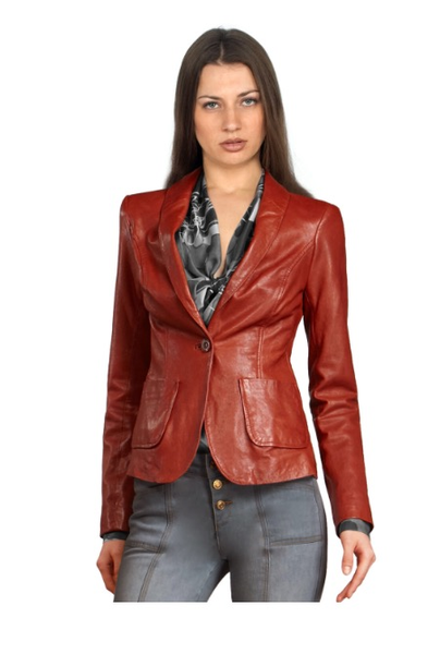 Are leather biker jackets been and gone?
