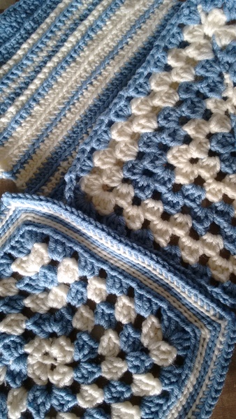 Woolly Hugs. A Blanket for the very lovely Tunnocks, also known as thatscottishconfection. Crafters and donors, we need your help