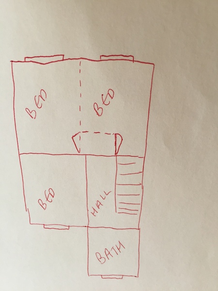 Victorian house upstairs layout - help!!