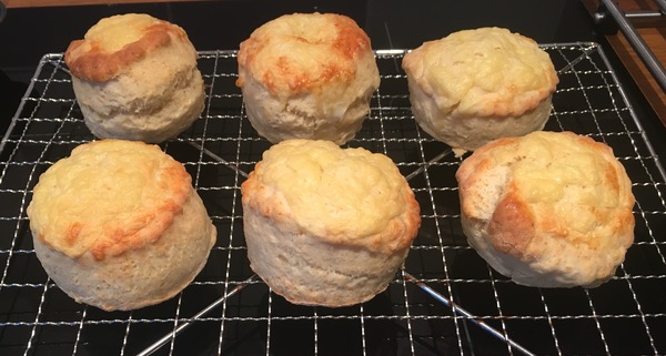 To think these might resemble cheese scones when cooked ?