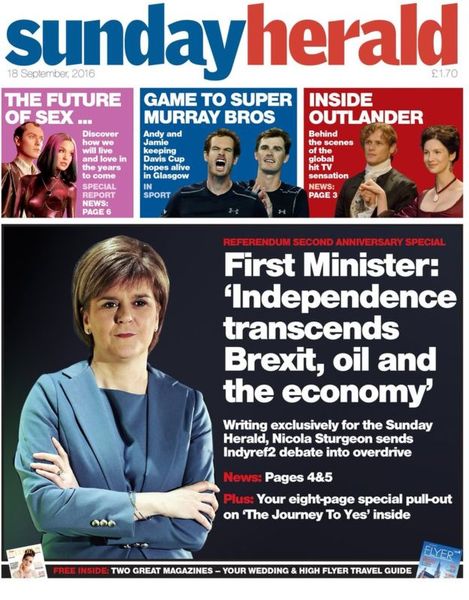 To ask scots if they actually like Nicola sturgeon
