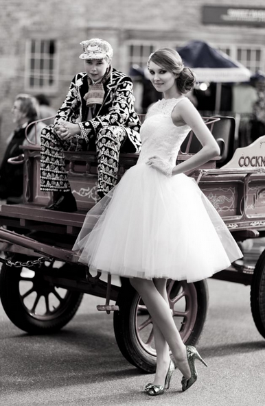Show me your wedding dress?