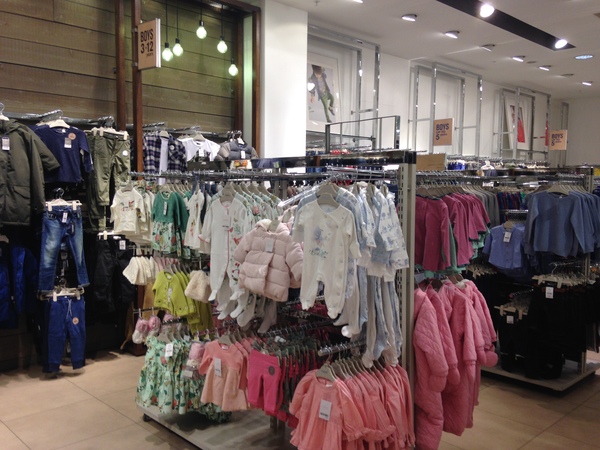 to be offended at the lack of floorspace and style for boys clothing
