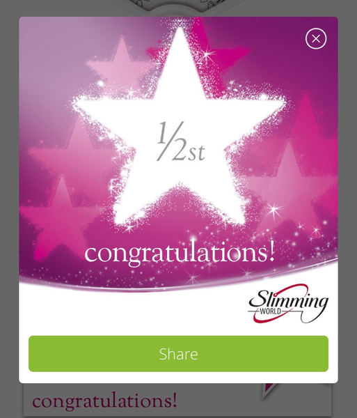 Slimming world support #1 2017
