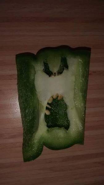 To want to vomit at the sight...