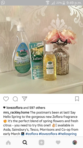 Slight zoflora addiction