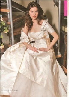 Show me your wedding dress?