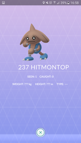Pokemon Go #7. Is it Take A Chansey On Me or Hitmonlee With Your Rhythm Stick? You decide.
