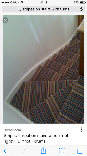 Stairs carpet