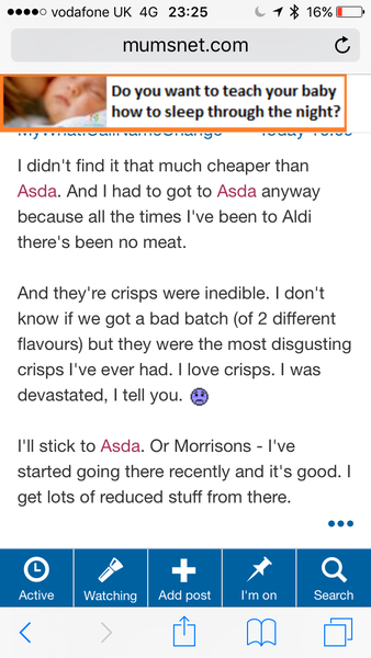 Brand names in a different colour?