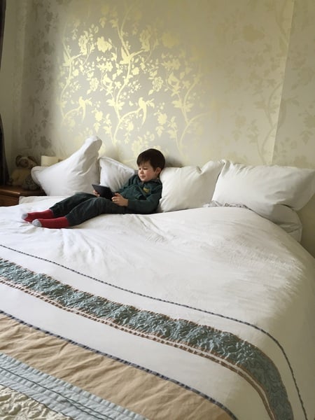 What would you put above the bed?
