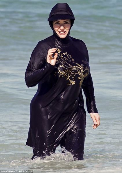 To want to wear a burkini